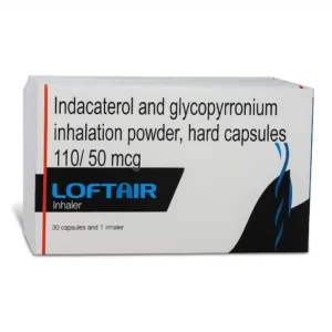 Loftair Inhaler 110 Mcg + 50 Mcg
