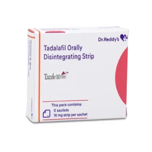 Tazzle 10 Mg FM (Tadalafil Orally Disintegrating Strips)