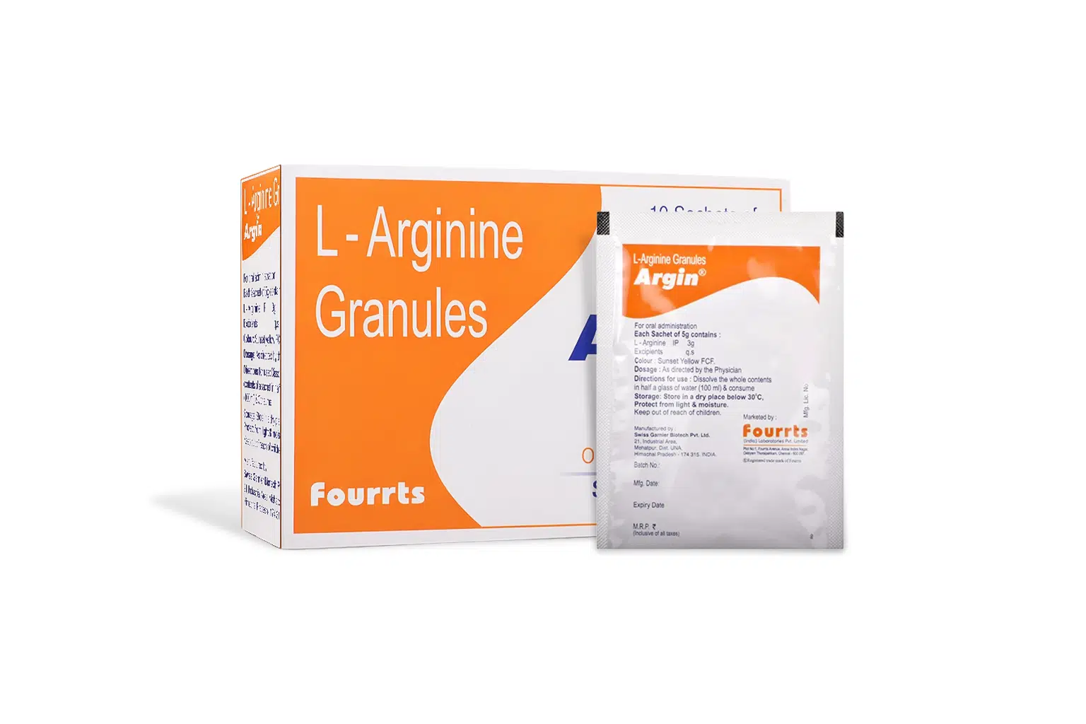 Argin Sachet Orange Sugar Free - Image 3