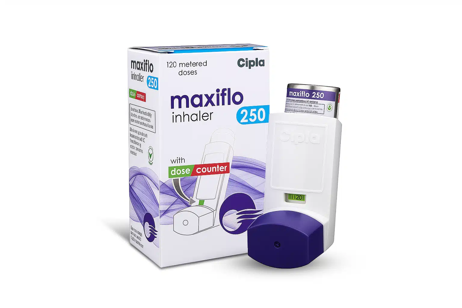 Maxiflo 6 Mcg + 250 Mcg Inhaler - Image 3