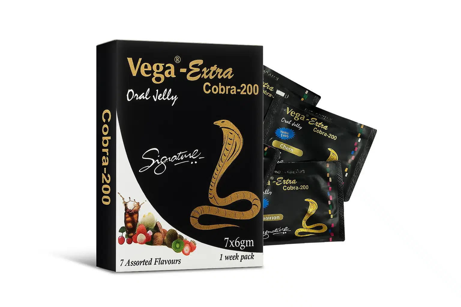 Vega-Extra Cobra Oral Jelly 200 Mg - Image 3